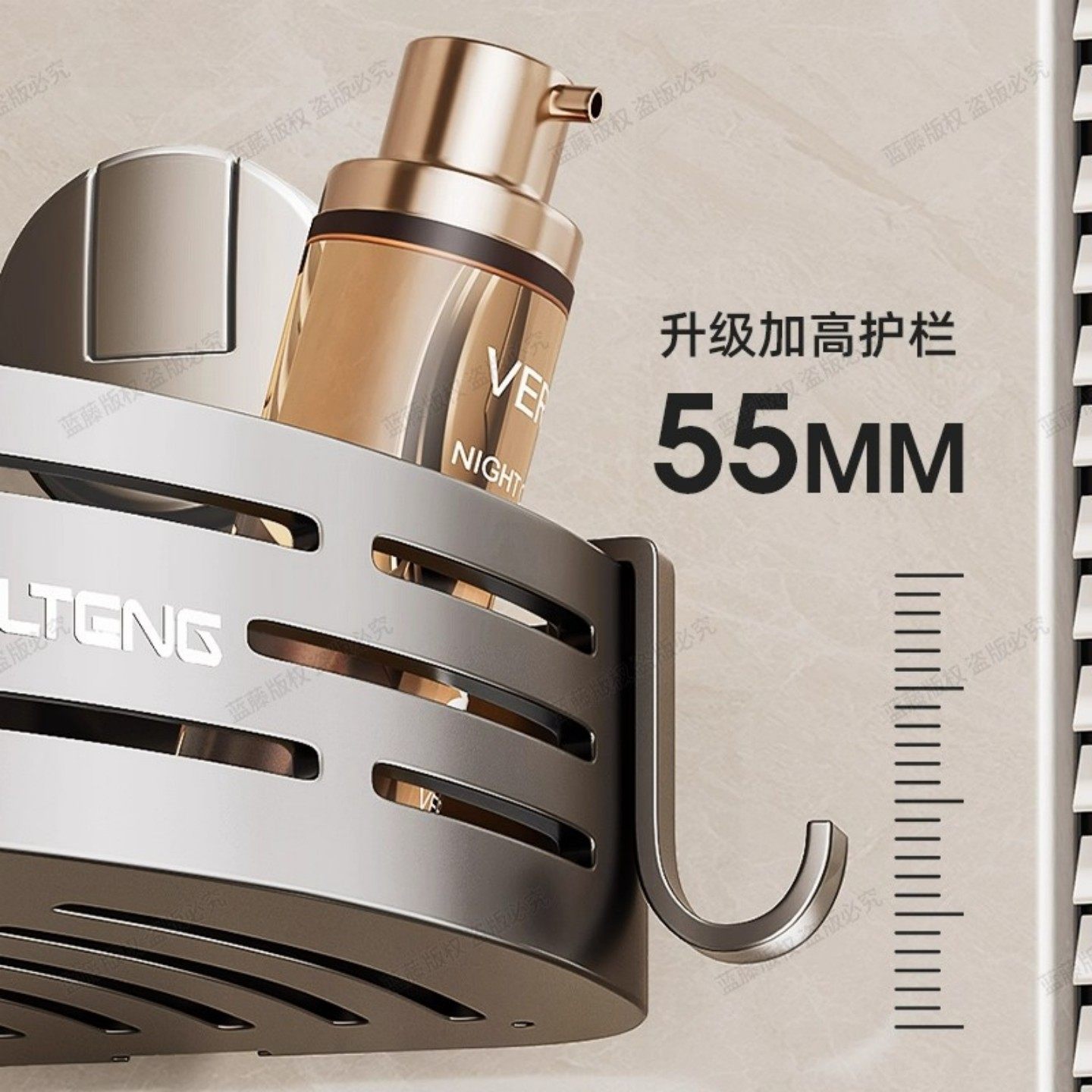 卫生间吸盘置物架免打孔浴室厕所壁挂墙上沐浴露三角浴缸置物架,淘宝优惠券,粉丝福利购,淘宝优惠卷