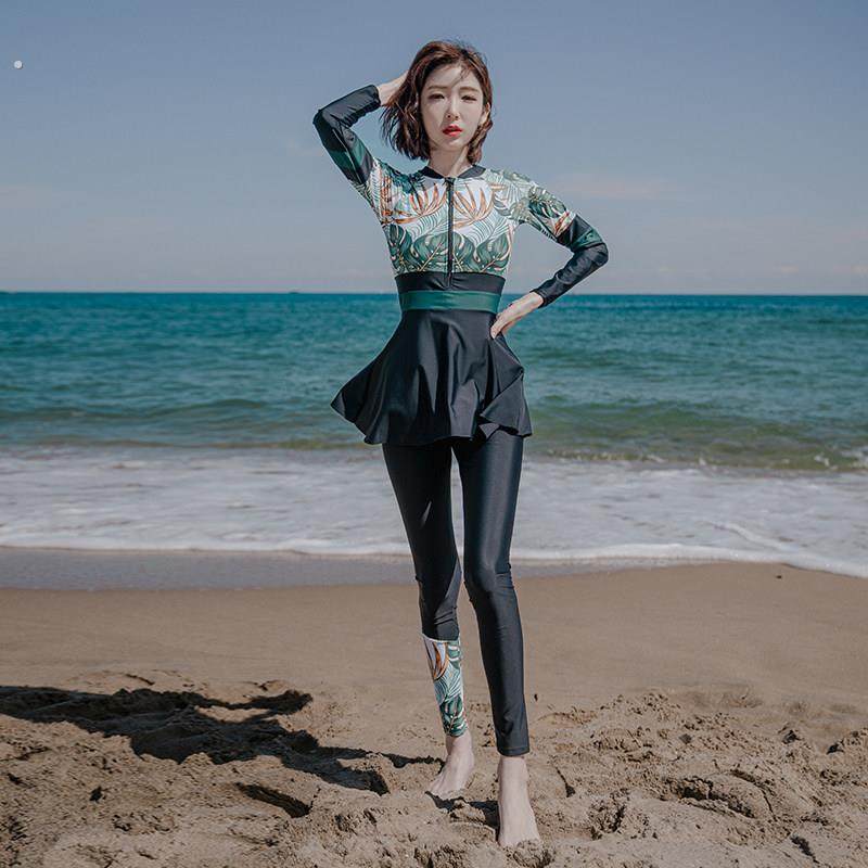 情侣潜水服防晒沙滩泳装男女款分体速干泳衣显瘦浮潜保暖长袖长裤,淘宝优惠券,粉丝福利购,淘宝优惠卷