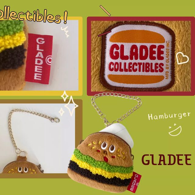 Headphone storage bag protective cover plush pendant GLADEE
