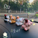 High-end Shiba Inu center console decompression car decoration ornaments