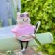 Stroller windmill armrest pendant to coax baby