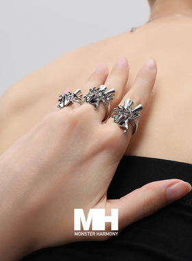 monsterharmony小众设计戒指原创