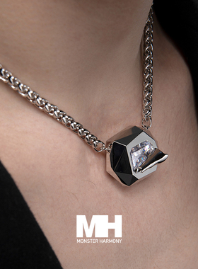 原创小众设计高级ins锆石锁骨链