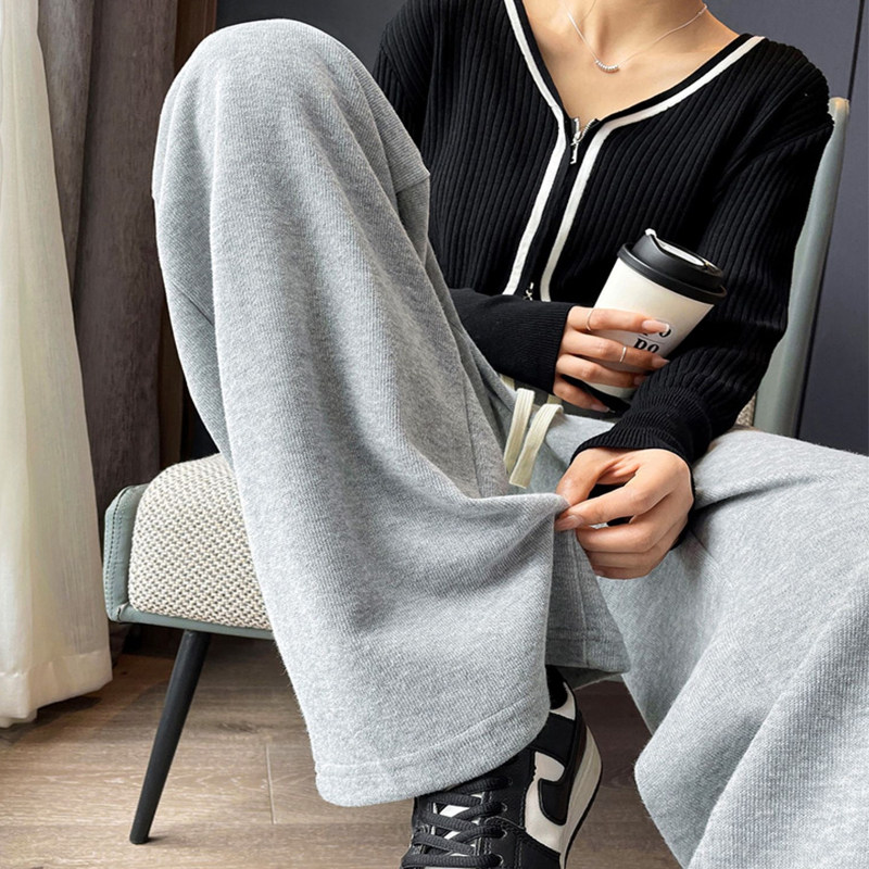 超长孕妇裤春秋款窄版托腹阔腿裤加长高个子垂感宽松无托腹休闲裤,淘宝优惠券,粉丝福利购,淘宝优惠卷