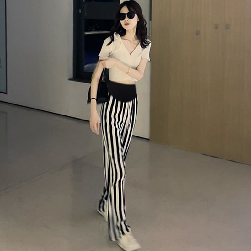 孕妇裤夏季薄款2024新款大码显瘦直筒加长款高个子外穿托腹阔腿裤,淘宝优惠券,粉丝福利购,淘宝优惠卷