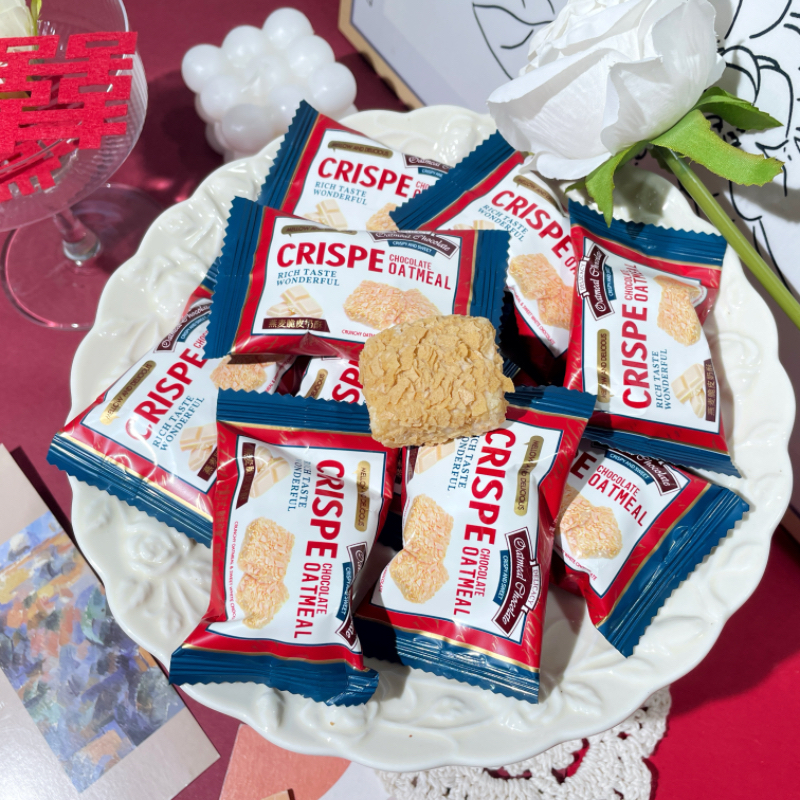 唯口爱燕麦脆皮奶酥涂层巧克力休闲零食婚庆喜糖伴手礼高端喜礼 - 图0