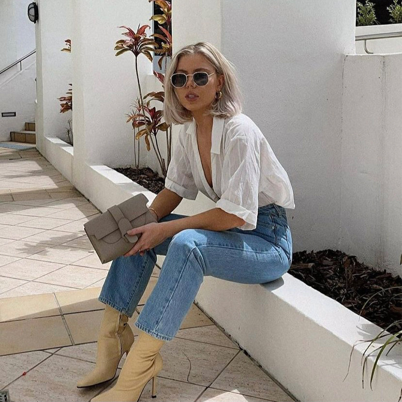 朱珠同款senreve aria系列牛皮腰包 senreve女士包袋