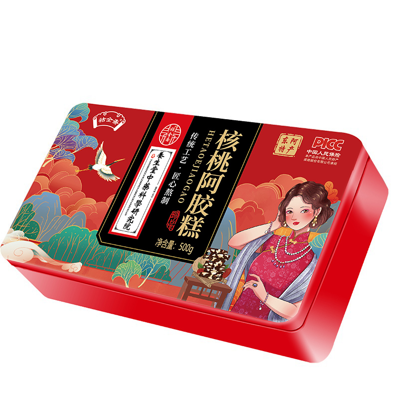 养生堂阿胶糕即食阿膠500g