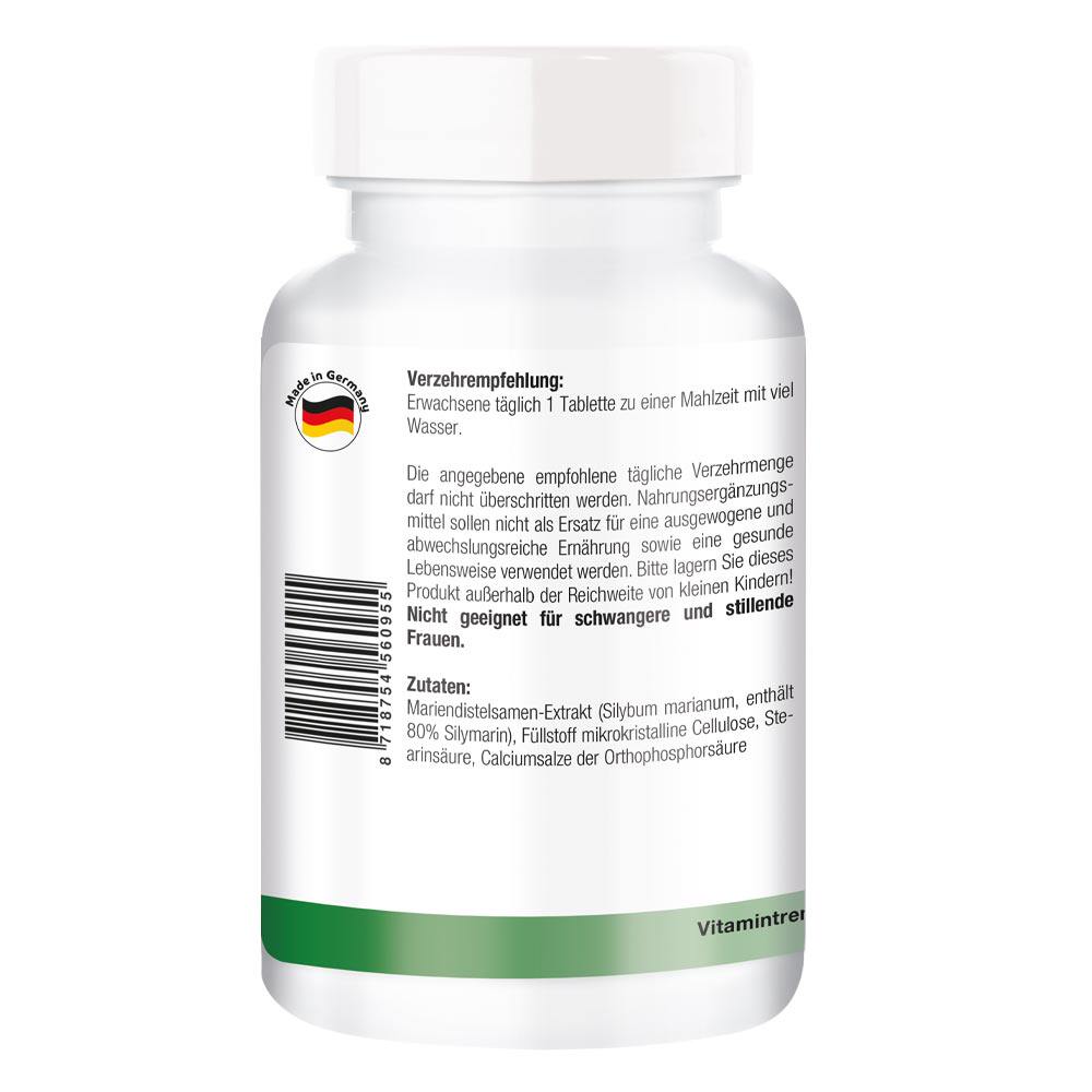 德国转氨酶水飞蓟进口肝优偏高胶囊 Vitamintrend海外蓟类
