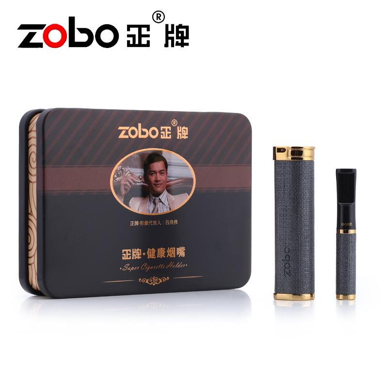 正牌烟嘴过滤型zobo清洗循环可器嘴粗细两用香烟男士支烟具男烟香 - 图2