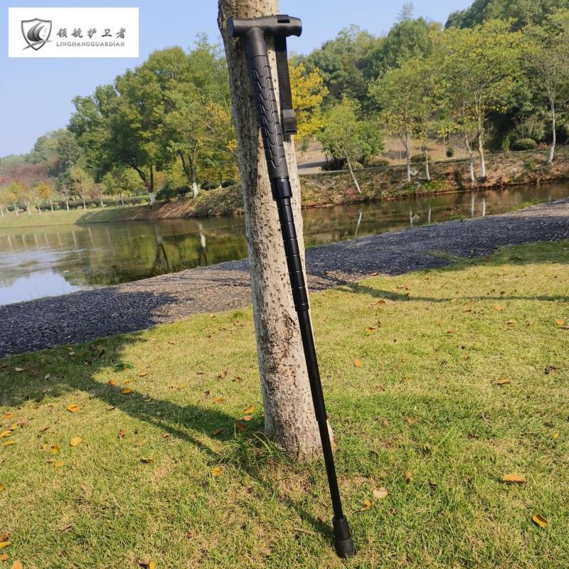 狐狸FOX登山杖防身合法武器多功能伸缩拐杖折叠老人手杖户外爬山 - 图3