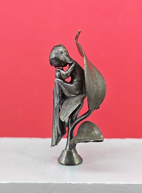七天神像黄铜原神 草神像 摩拉克斯钟离巴巴托斯温迪手办模型摆件