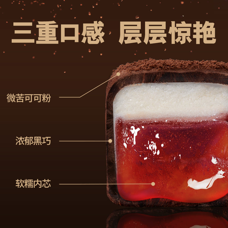 CHOCSIS巧兮兮软软巧克力豆72g*5袋纯可可脂水果软糖果休闲小零食