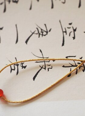 原创DIY男女款红玛瑙手绳情侣手