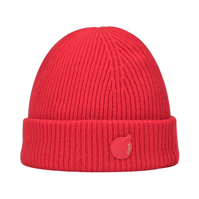 RARE威雅 2024春季新款红色新年红系列潮流百搭休闲款套头帽子 - 图0
