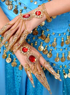 民族风肚皮舞手链配饰套装