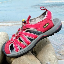 Summer Hiking Hills Fashion Baotou Beach Shoes Women Light Casual Sandals Holiday Outdoor Anadromous Sandals non-slip covered water