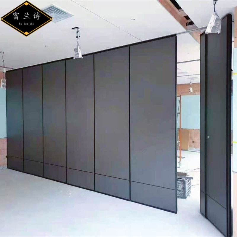 酒店活动隔断墙饭店包厢宴会厅隔音墙板移动屏风可折叠旋转推拉门_虎窝淘