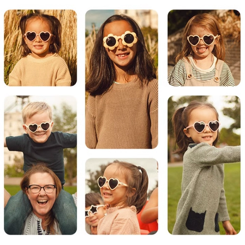 Детские солнцезащитные очки на солнечной энергии, защита от ультрафиолета