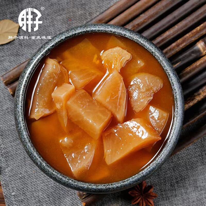 整箱重庆胖子老鸭汤炖料350g*30酸萝卜炖料炖猪蹄炖排骨煲汤调料
