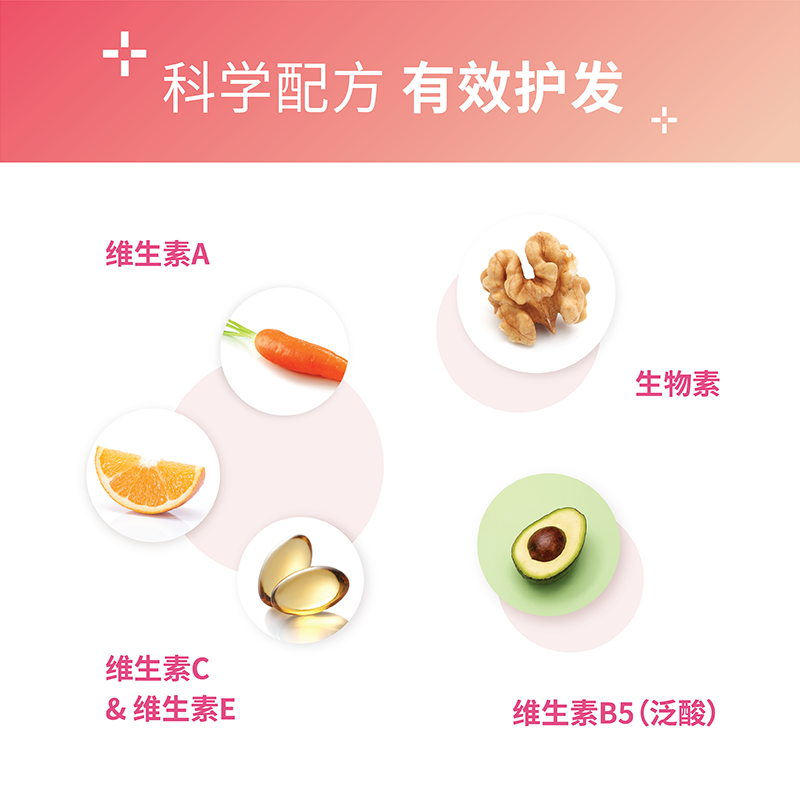 kalavita hair护发0美国进口软糖 KalaVita海外海外保健机能软糖