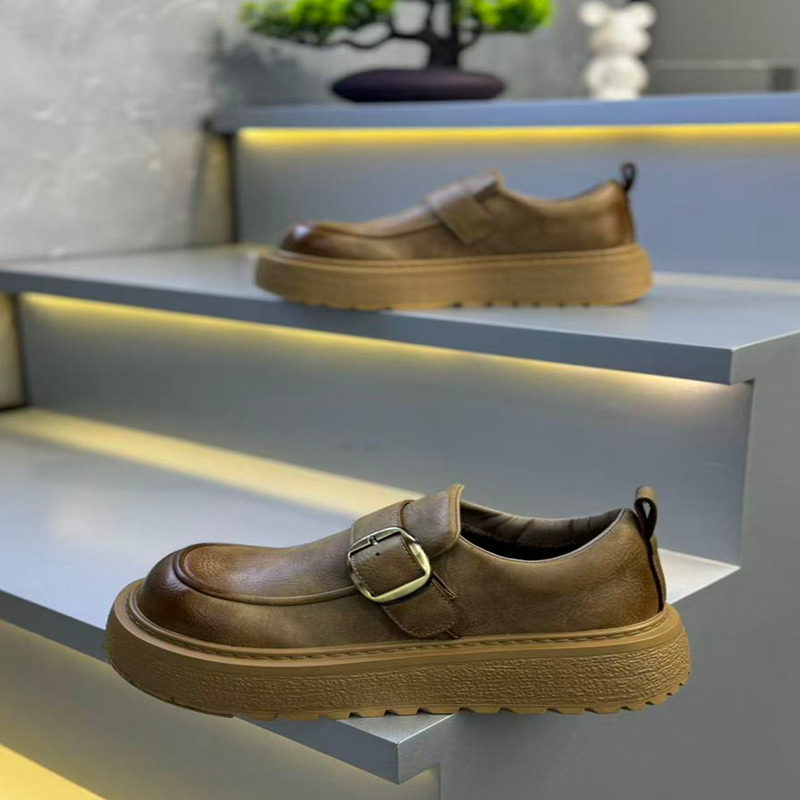 男鞋秋冬季新款加绒保暖潮牌鞋子休闲鞋青春潮流男士厚底鞋乐福鞋,淘宝优惠券,粉丝福利购,淘宝优惠卷