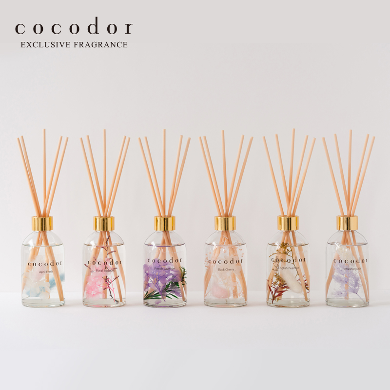 cocodor韩国无火藤条香薰清新卧室香氛浮游花空气家用持久祛异味