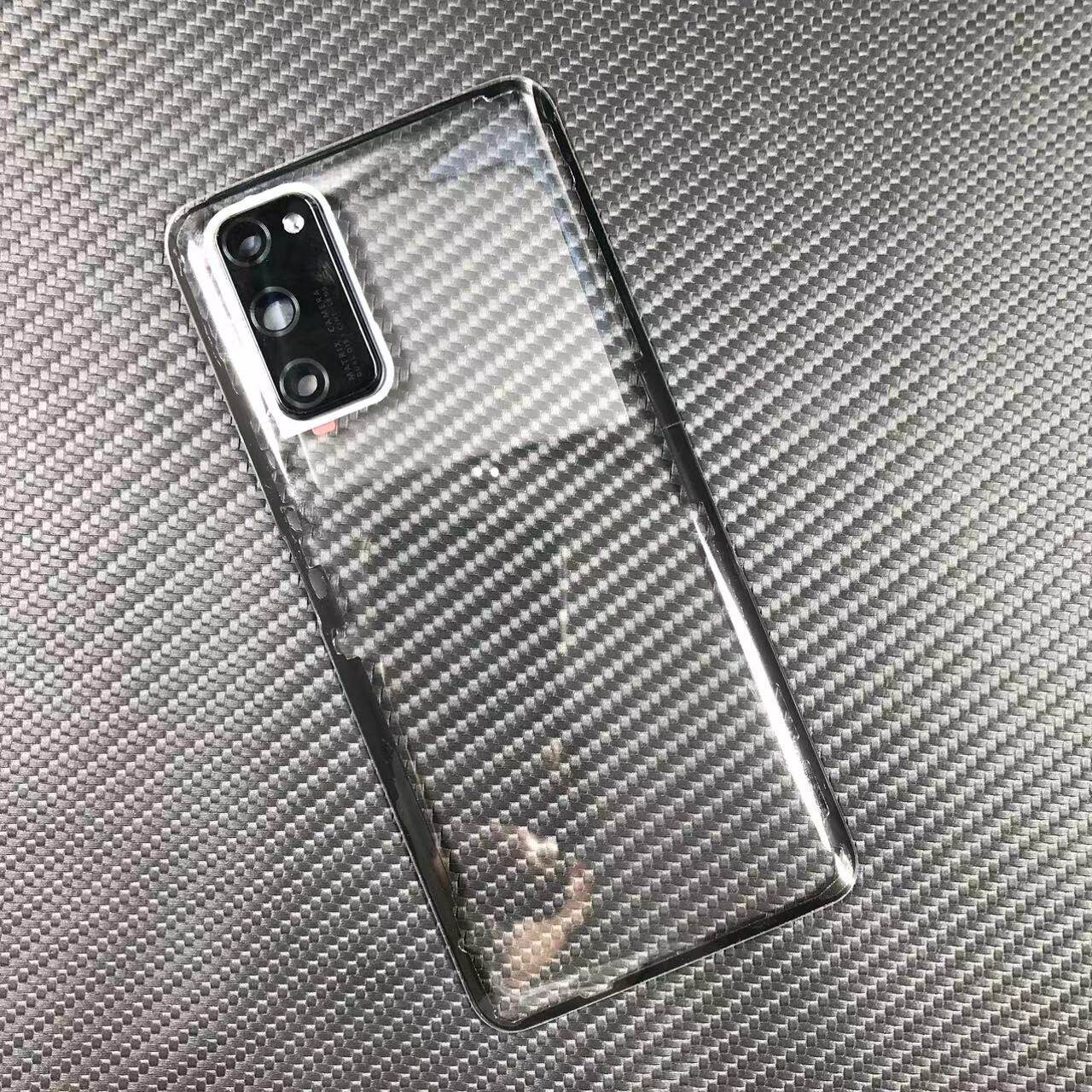 适用荣耀V30Pro后盖玻璃改装 V20/V40轻奢版手机原替换电池盖后屏