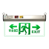 Светодиодный стеклянный акриловый безопасный знак эвакуации