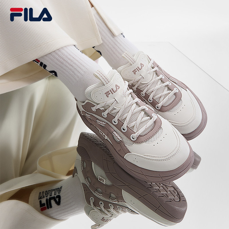 FILA斐乐复古板鞋女鞋2025秋季新款飞虹轻便运动鞋女士休闲鞋百搭,淘宝优惠券,粉丝福利购,淘宝优惠卷