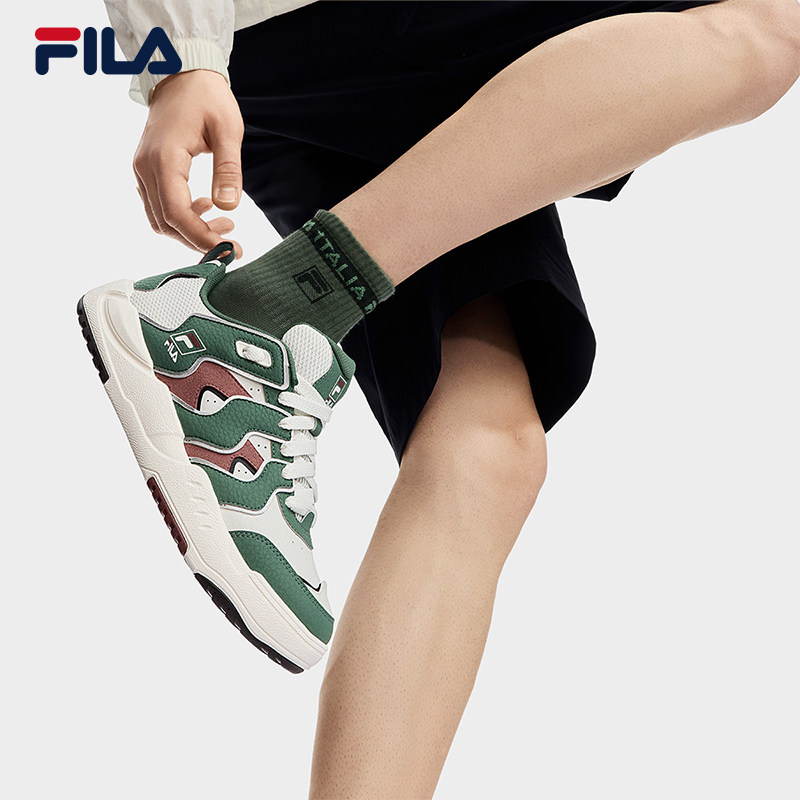 FILA 斐乐官方男鞋BRACE复古板鞋2025冬季新款破界者休闲鞋运动鞋,淘宝优惠券,粉丝福利购,淘宝优惠卷
