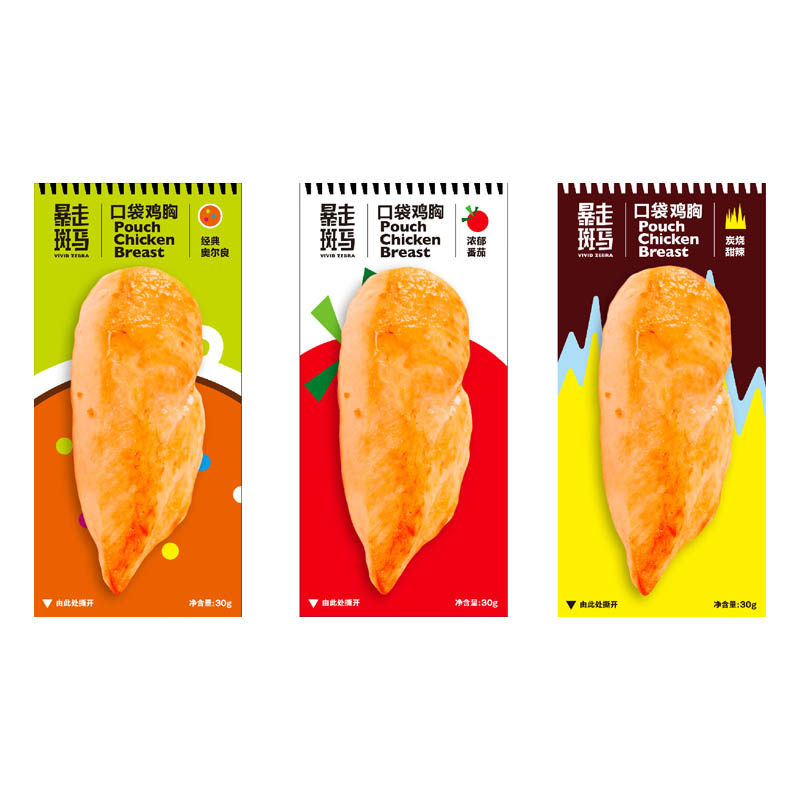 【暴走斑马】常温轻食饱腹零食鸡胸肉 暴走斑马鸡胸