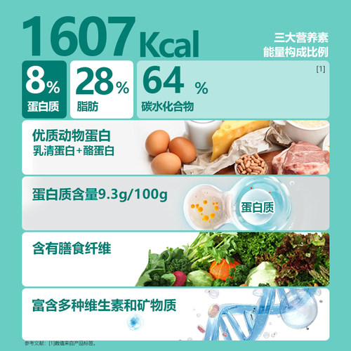 立适康益莘营养素粉360克蛋白质膳食纤维多种维生素矿物质补营养 - 图0