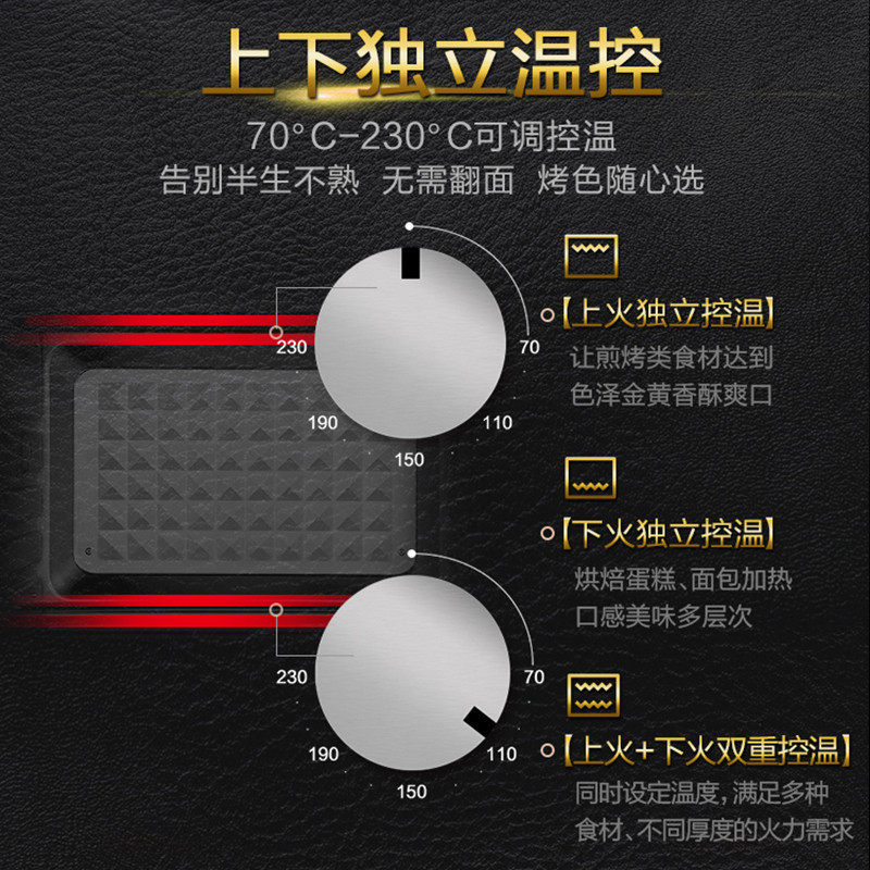 松下家用多功能32l热风功能电烤箱 松下龙驰电烤箱