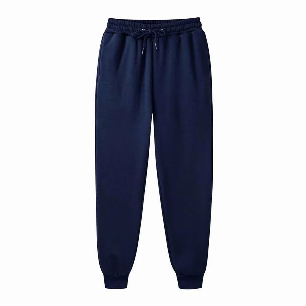 Fashion Brand Solid Color Sweatpants Men Simple Fitness Wild - 图2