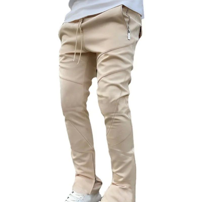 Sport Pants Men's Korean Autumn Bunched Ankle Pants Stretch - 图0