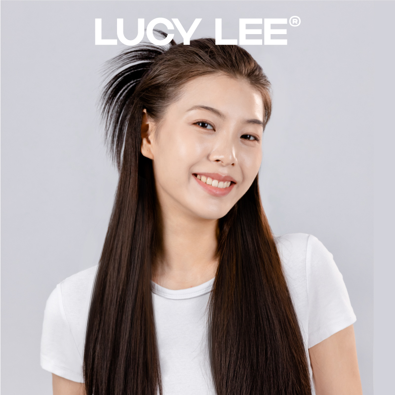 LUCY LEE鸡尾酒染增发片假发片接增发蓬松垫发根彩色隐形头顶补发 - 图2