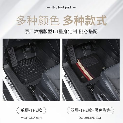 适用于长安凯程F70脚垫皮卡全包围内饰专用TPE装饰汽车脚垫包门槛 - 图3