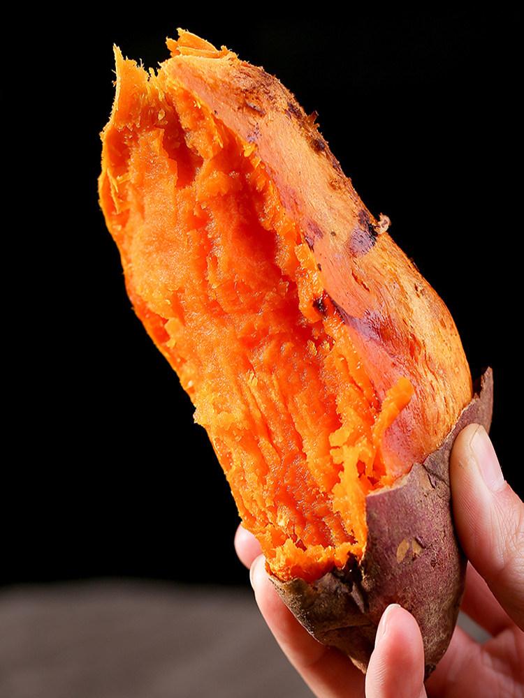 新鲜沙地红心蜜薯农家自种板栗地瓜 轩圃生鲜番薯