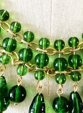 other玻璃玻璃情侣套装手链新款