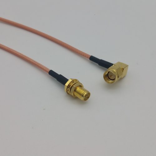 高频连接线SMA弯公转SMA母SMA-JW-SMA-KY线RG316镀银 - 图3
