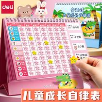 Good habits for children to reward stickers grow self-discipline table childrens good habits to develop a deity and self-discipline elementary school students