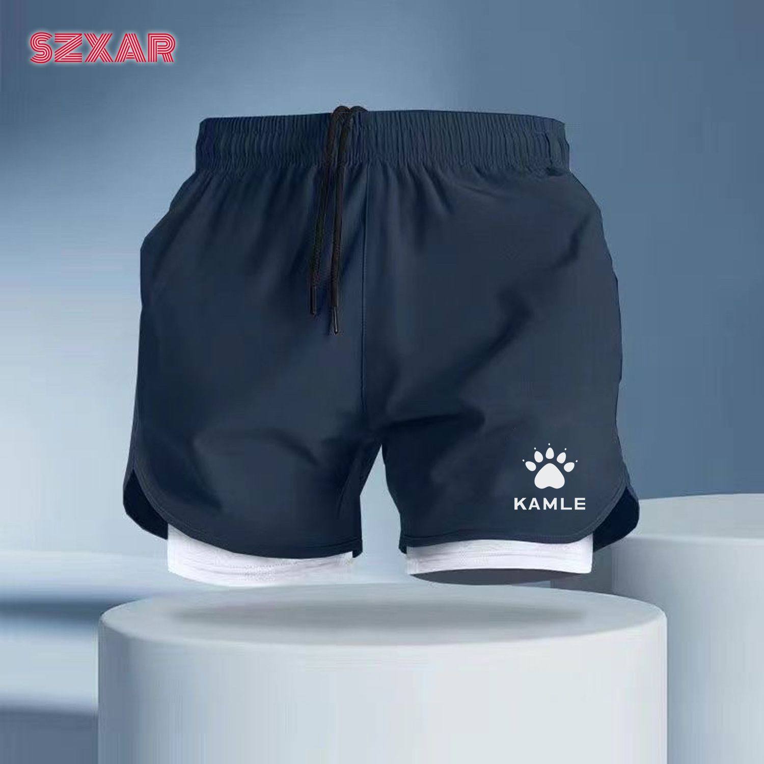 新款体育生田径训练带内衬短裤夏季男女跑步训练防走光健身运动裤,淘宝优惠券,粉丝福利购,淘宝优惠卷