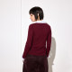 CANOTWAIT spliced lapel slim fit knitted bottoming ເສື້ອປອມສອງສິ້ນຂອງແມ່ຍິງຕົ້ນພາກຮຽນ spring ຜະລິດຕະພັນໃຫມ່