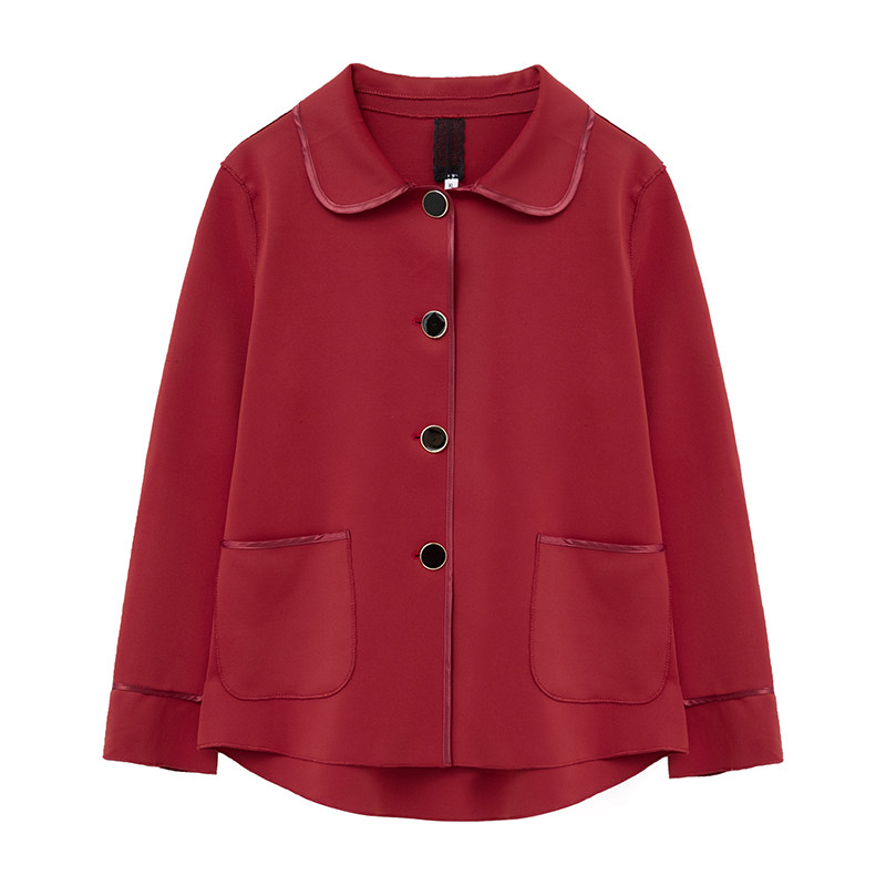 2022新款中年秋装外套春秋洋气上衣 语卡芙中老年女装