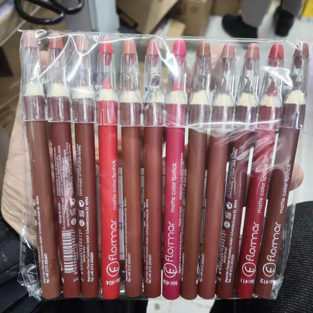 filorma口笔12支防水持久不沾杯不掉色口红笔画唇笔哑光易上色,淘宝优惠券,粉丝福利购,淘宝优惠卷