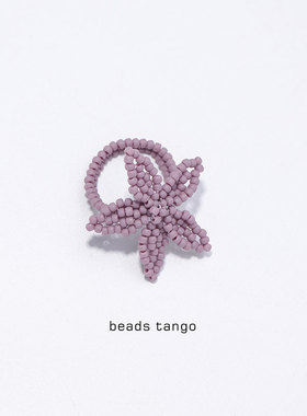 原创设计美式潮流diy串珠戒指