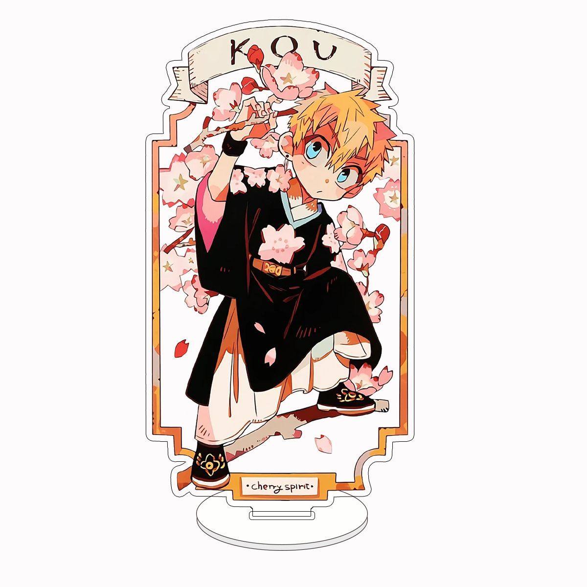 地缚少年花子君周边亚克力立牌源光八寻宁宁动漫卡通桌面摆件装饰,淘宝优惠券,粉丝福利购,淘宝优惠卷