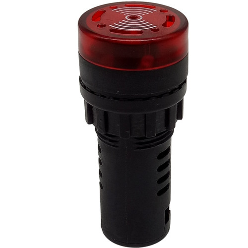 瑞沃尔闪光蜂鸣器圆形AD16-16SM 22SM LED声光信号指示灯16mm22mm - 图3
