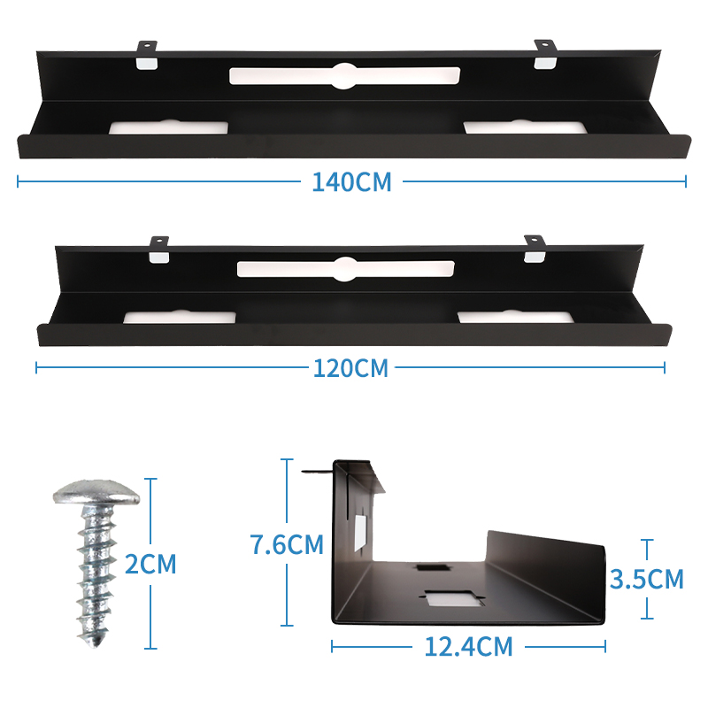升降桌配件束线槽桌下理线架电线走神器电脑桌收纳集线器办公桌下 - 图2